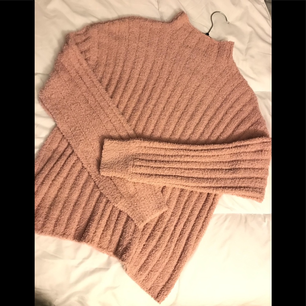 Soft Pink LS Sweater